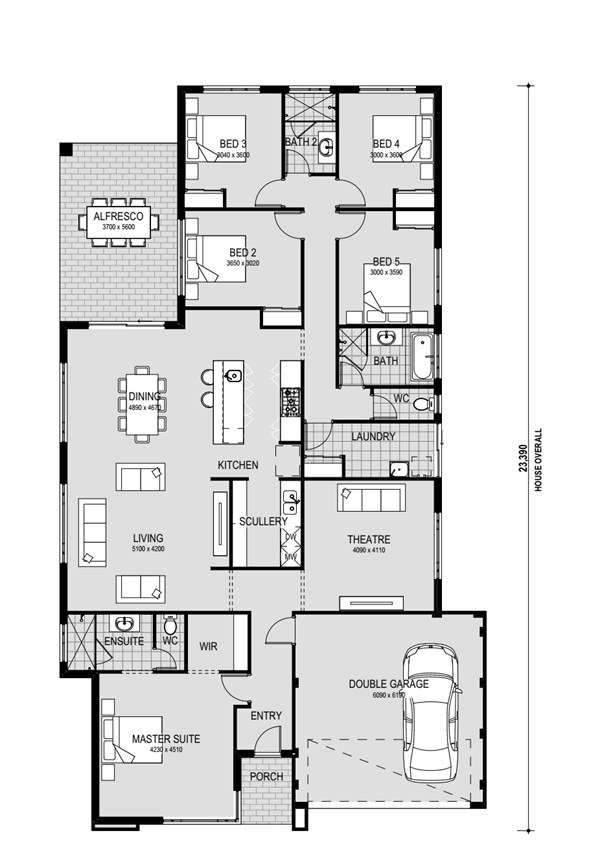 Vasse-house-and-land-Mammoth-Evolution-Redink-floor-plan