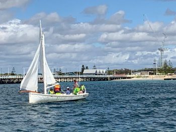 adventure sailing youth learn to sail course busselton Jetty kids activities south west vasse
